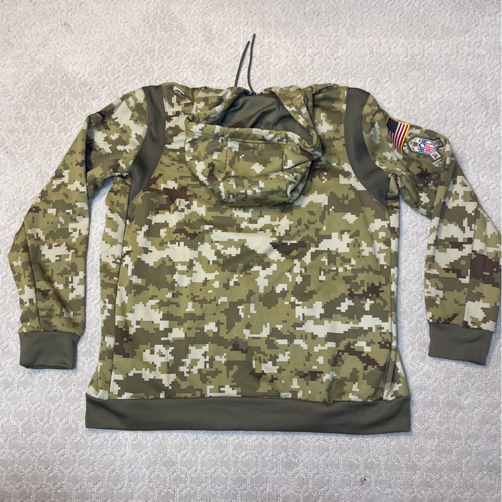 Nike Cleveland Browns Camo “Salute to Service” Hoodie - Picture 2 of 4